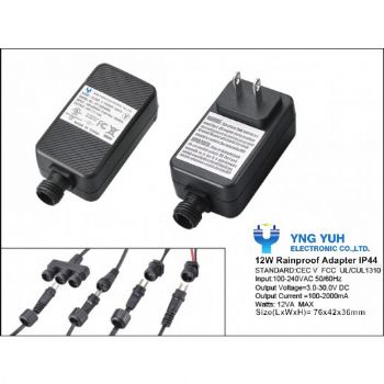 YY - 12W IP44 品質保證防水變壓器